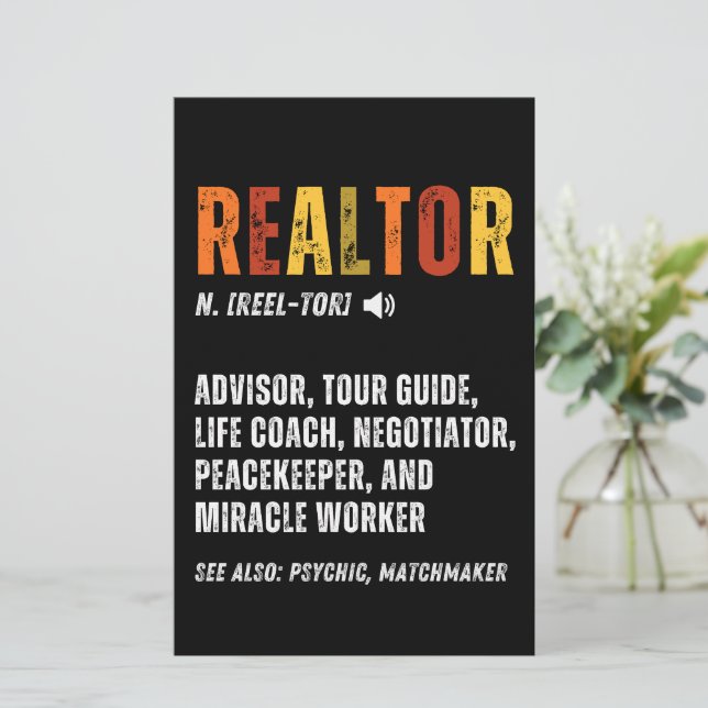 Papelaria Imobilizador Funny Imobiliário (Em pé/Frente)