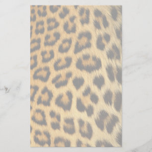 Papelaria Impressão de peles de leopardo