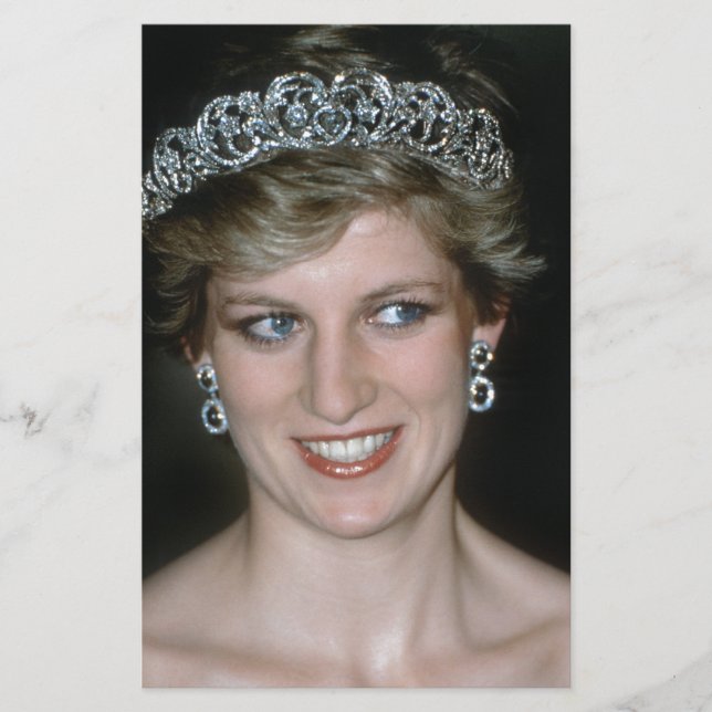 Papelaria Impressionante! HRH Princesa Diana (Frente)