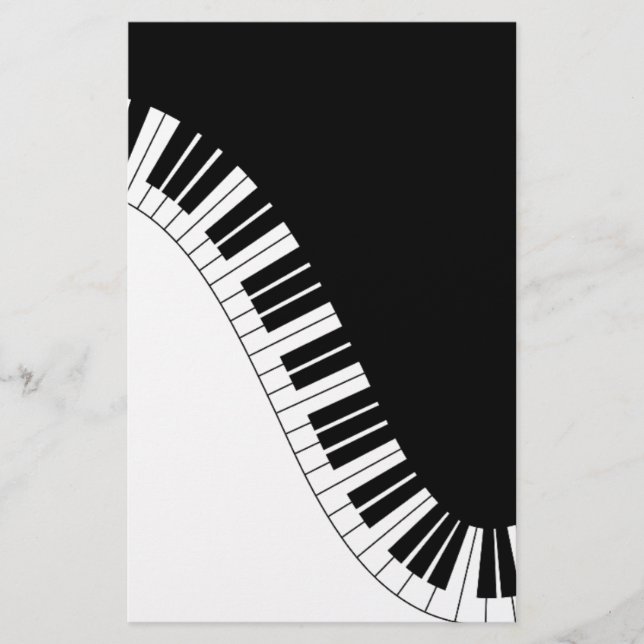 Papelaria Instrumentos de teclado Aziza (Frente)