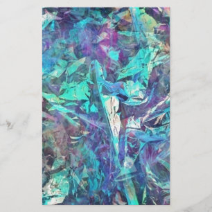 Papelaria iridescente