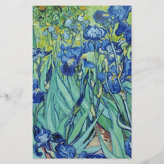 Papelaria Irises, Vincent van Gogh (Frente)