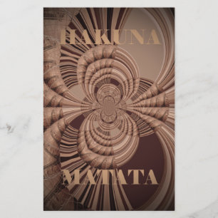 Papelaria Jambo Hakuna Matata Quênia Giraffe Safari Woven