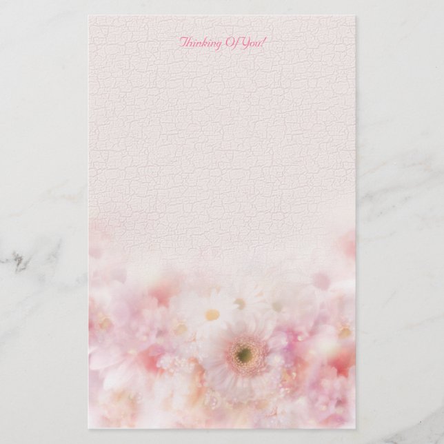 Papelaria Jardim de Algodão - Personalizar (Frente)