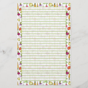 Papelaria Jardim de Desenho de Raízes Vegetais