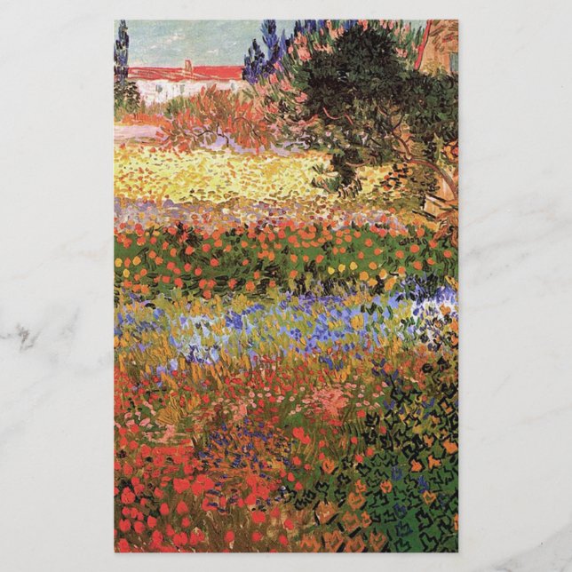 Papelaria Jardim Flor, Vincent van Gogh (Frente)