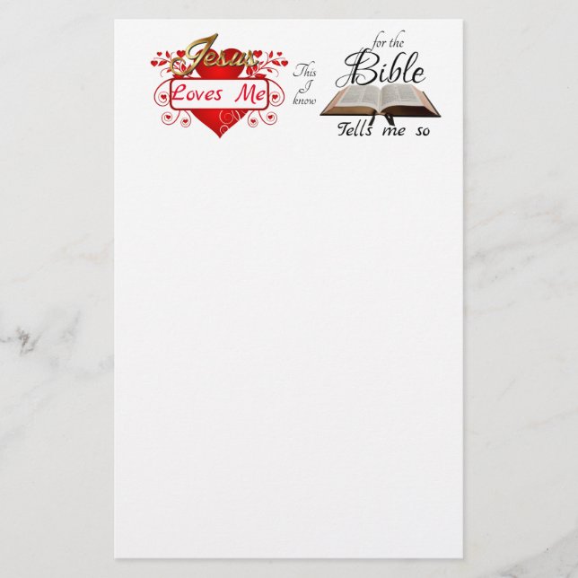 Papelaria Jesus me ama, isso eu sei... (Frente)