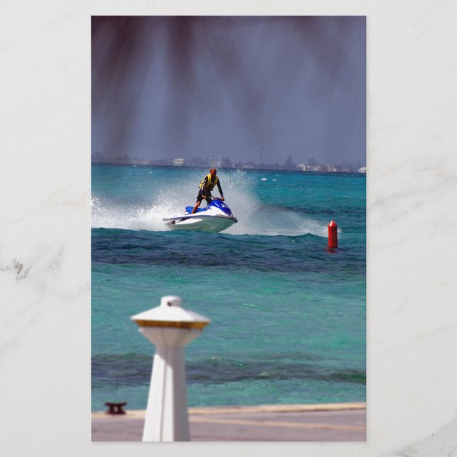 Papelaria Jet Ski Paradise (Frente)