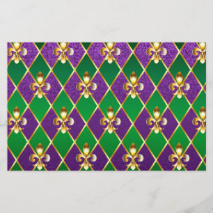 Papelaria Jewelry Background Mardi Gras