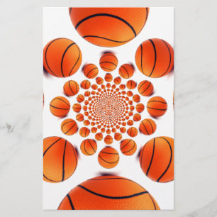 Papelaria Jogo de basquete dos campeões: Court Vision Kaleid