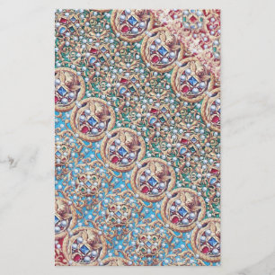 PAPELARIA JOIAS ANTIGAS MINIATURAS,GEMSTONAS,PÉROLAS,ÂNGULOS