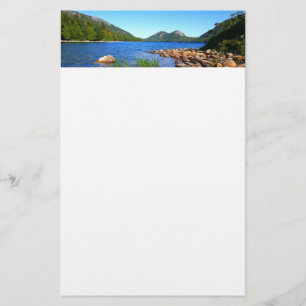 Papelaria Jordan Pond II no Parque Nacional Acadia