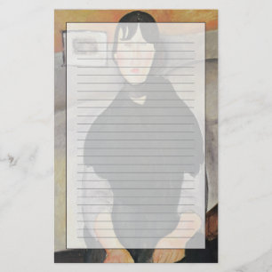Papelaria Jovem mulher das pessoas