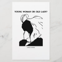 Jovem mulher ou senhora idosa? (Ilusão óptica)