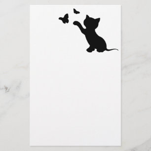 PAPELARIA KITTEN BRINCANDO COM MANTEIGA
