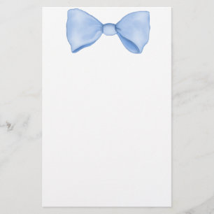 Papelaria Laço azul pequeno bonito