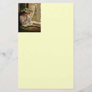 Papelaria Lady Reading by Window