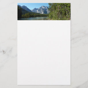 Papelaria Lago Leigh no Parque Nacional Grand Teton