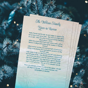 Papelaria Letra de Natal de Praia Modelo