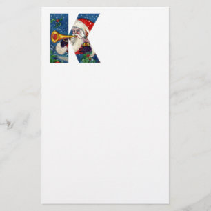 PAPELARIA LETRA DO NATAL K/MONOGRAMA BUGLER DE PAPAI NOEL