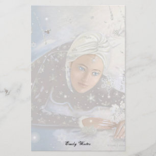 Papelaria Letra Rainha de Neve!