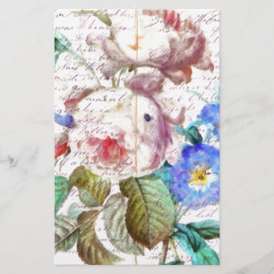 Papelaria Letra Vintage Rosa