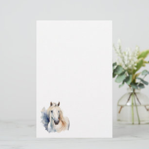 Papelaria Linda carta de Stallion White