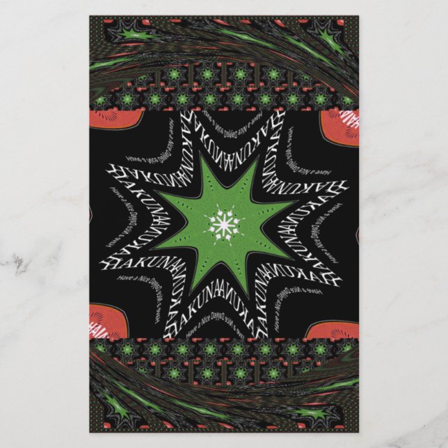 Papelaria Lindas estrelas reluzentes vetor Impressão de fund (Frente)