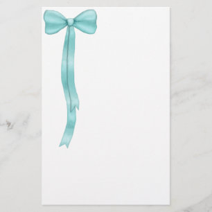 Papelaria Lindo Arco Azul Turquesa Simples
