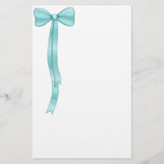 Papelaria Lindo Arco Azul Turquesa Simples