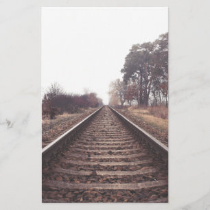 Papelaria Linha ferroviária para o Infinito