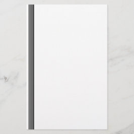 Papelaria Listras Cinza e Preto Sem Linhas