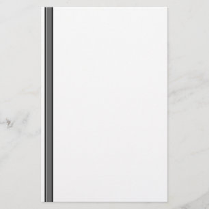 Papelaria Listras Cinza e Preto Sem Linhas