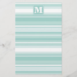 Papelaria Listras verdes da horta monográfica