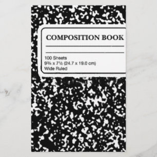 Papelaria Livro de composição