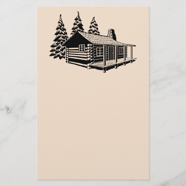 PAPELARIA LOG CABIN STATIONERY (Frente)