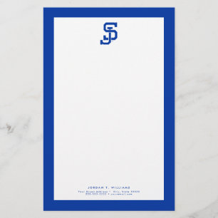 Papelaria Logotipo SJ Spartans