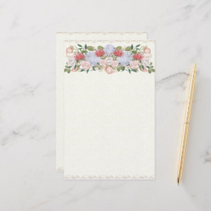 Papelaria Lotus, Hydrangea e Rosa