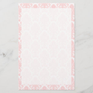 Papelaria Luz - damasco feminino cor-de-rosa