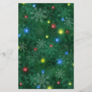 Papelaria Luzes da neve do Natal