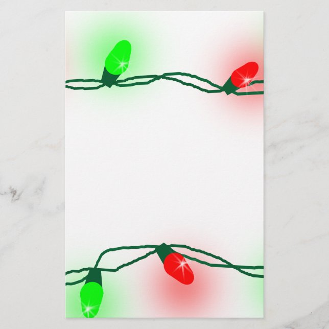 Papelaria Luzes de Natal (Frente)