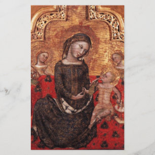 Papelaria MADONNA do Natal da HUMILDADE