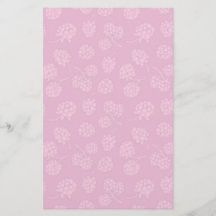 Papelaria Magenta Berry Pattern