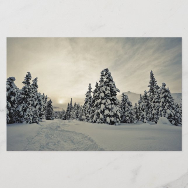 Papelaria Magia de inverno (Frente)