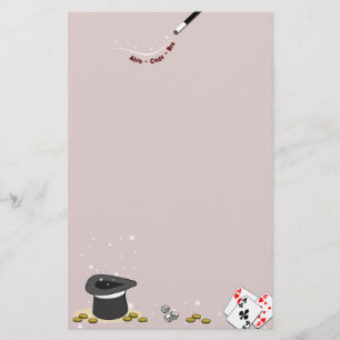 Papelaria Magic Book Insert Red Abra-Cada-Bra Stationery