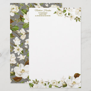 Papelaria Magnolia Floral