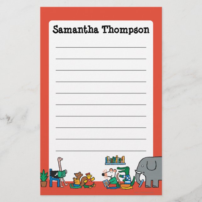 Papelaria Maisy e amigos lidos junto (Frente)