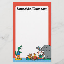 Papelaria Maisy e Amigos riem na hora da história