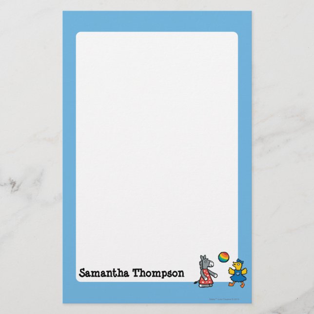 Papelaria Maisy na Pré-escola com Amigos na Playground (Frente)