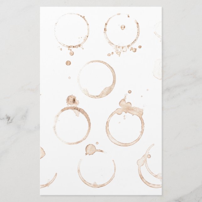 Papelaria Mancha de café em café (Frente)